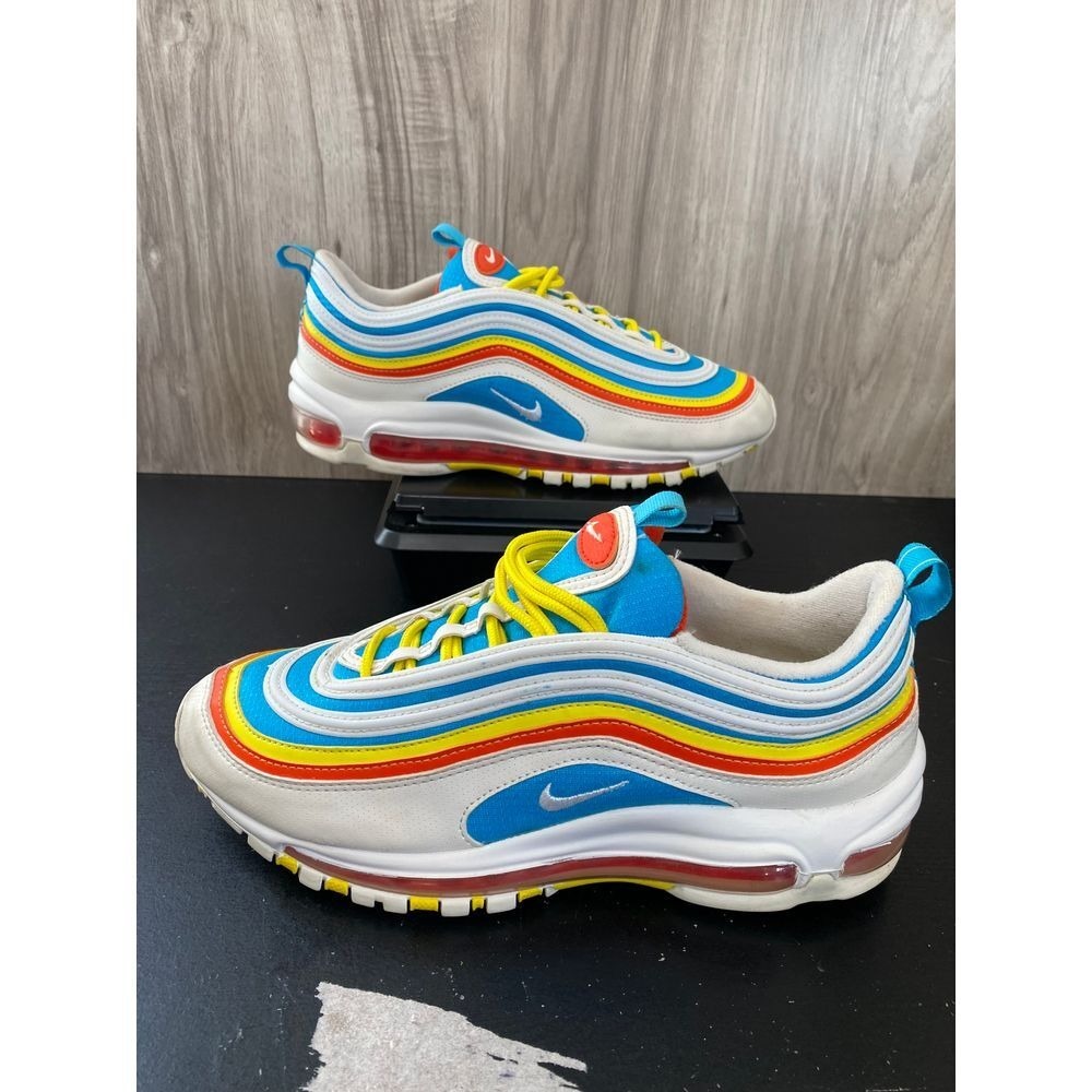 Nike Air Max 97 GS Summer Pack Multicolor Rare Youth - Sz 7 Y CK0052-400